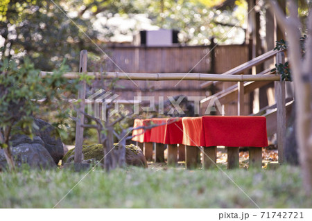 和風イメージ　茶屋 71742721