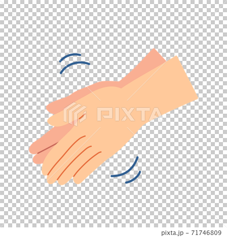 Hand sanitizer procedure using disinfectant Alcohol disinfection 3. Rub the palms together Hand sanitizer procedure using disinfectant Alcohol disinfection 3. Rub the palms together 71746809