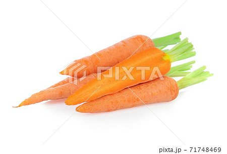Carrot isolated on white background. Carrot isolated on white background. 71748469