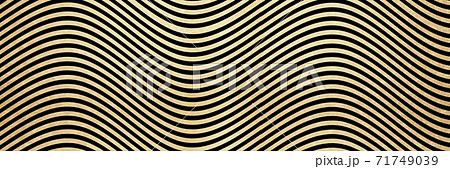 波線の背景デザインのイラスト素材