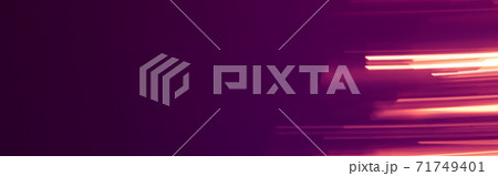 Light waves as abstract futuristic background, science and high tech design 71749401