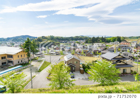 田村市船引町　町並み 71752070