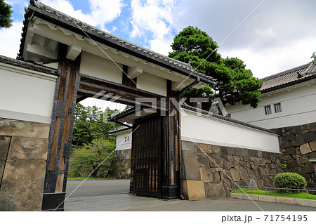 東京散歩 皇居前広場 桜田門 東京散歩 皇居前広場 桜田門 71754195