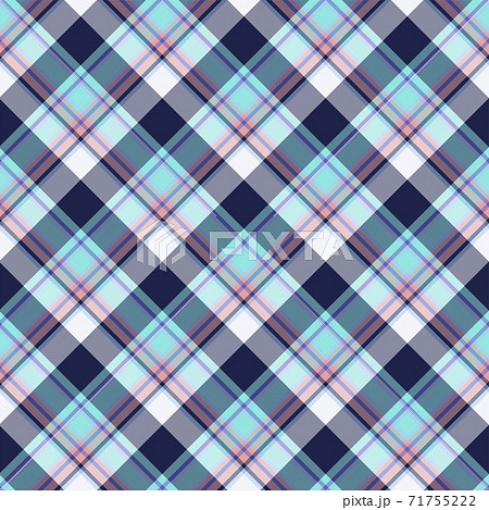 Plaid seamless pattern. Vector background of textile ornament. Flat fabric design. 71755222