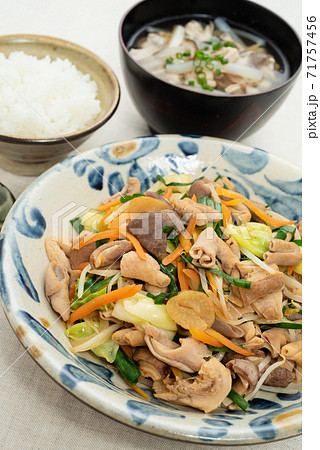 沖縄料理 中身イリチー定食 沖縄料理 中身イリチー定食 71757456
