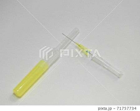 サーフロー針(留置針)、点滴、サイズ24G(黄色) 71757734