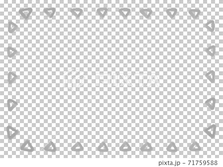 Triangular simple square frame frame 71759588