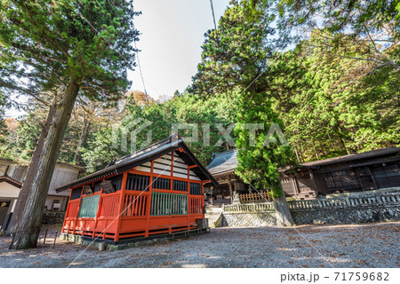 長野県　奈良井宿　鎮神社 71759682