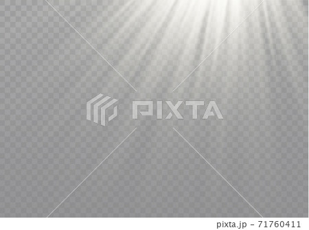 White sun rays. White sun rays. 71760411