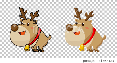 Cute reindeer illustration 71762483