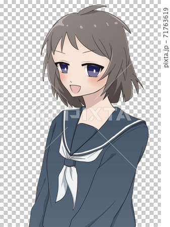 Girl in a sailor suit rejoices Girl in a sailor suit rejoices 71763619