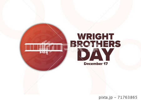 Wright Brothers Day. December 17. Holiday concept. Template for background, banner, card, poster Wright Brothers Day. December 17. Holiday concept. Template for background, banner, card, poster 71763865