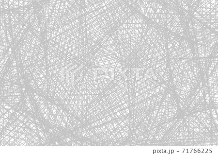 Abstract horizontal background of many intersecting black lines. A chaotic background. You can use it for your website, cover art, books, and notebooks. Stock vector illustration 71766225