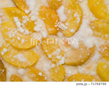 Peach Pie Closeup Peach Pie Closeup 71768790