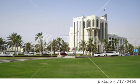 カタール・ドーハ アル・コーニッシュ・ストリート / Doha, Qatar 71770469