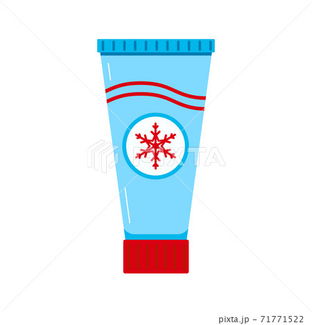 Winter skin care woman moisturizer cream in a tub icon isolated on white background. Winter skin care woman moisturizer cream in a tub icon isolated on white background. 71771522