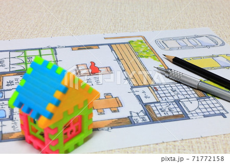 住宅設計 マイホーム 住宅設計 マイホーム 71772158