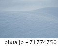 パウダースノーのアップ 71774750