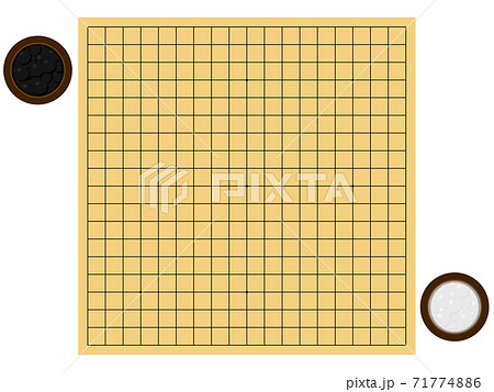 囲碁　碁盤 71774886