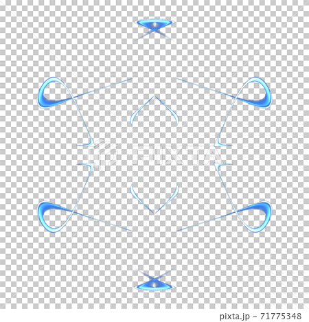 美しい二角形(背景透過PNG)　20201123_122-002 71775348