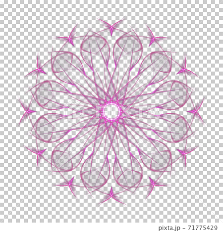 美しい十二角形(背景透過PNG)　20201123_015 71775429