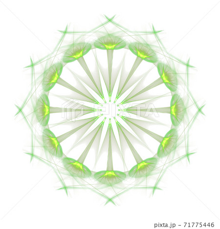 美しい十二角形(背景透過PNG)　20201123_001 71775446