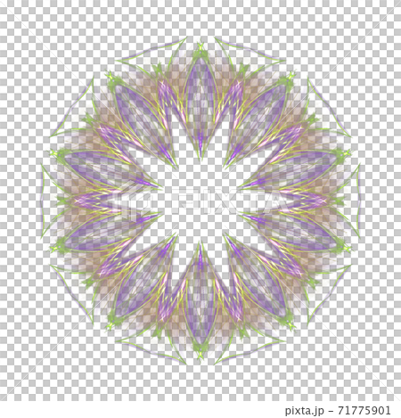 Beautiful decagon (transparent PNG background) 20201123_011 71775901