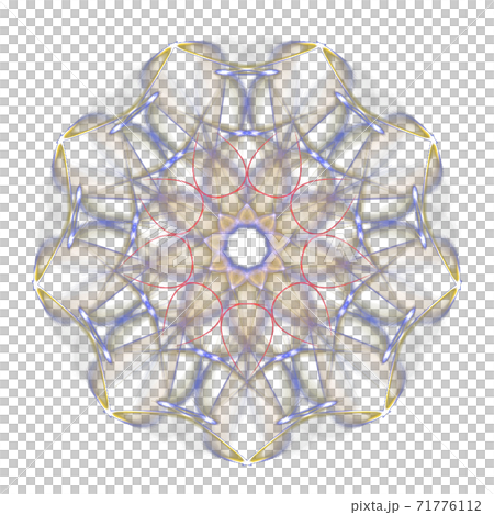 Beautiful nonagon (transparent PNG background) 20201123_003 Beautiful nonagon (transparent PNG background) 20201123_003 71776112