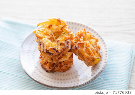 野菜の小さいかき揚げ 71776938
