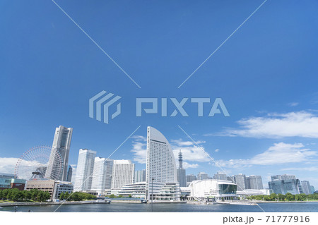 晴天の横浜みなとみらい 1 晴天の横浜みなとみらい 1 71777916