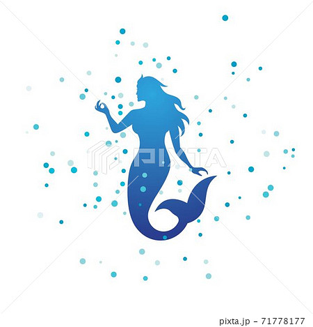 Mermaid vector illustration design Mermaid vector illustration design 71778177