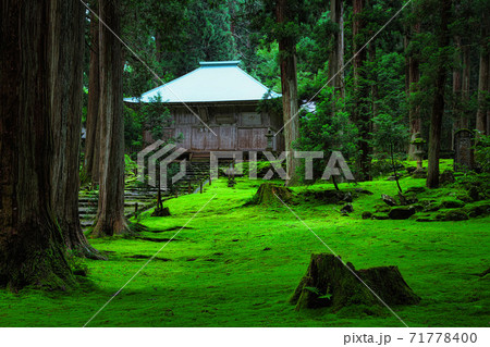 白山平泉寺ー苔寺 71778400