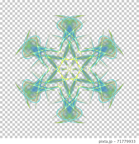 Beautiful hexagon (transparent PNG background) 20201123_004 71779933