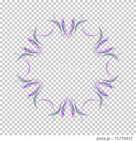 美麗的六角形（透明PNG背景）20201123_001 71779937