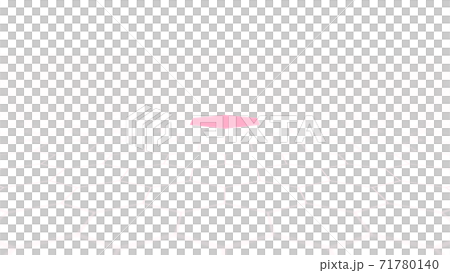 CGヘクサゴン　並んだ複数の六角形の背景素材 71780140