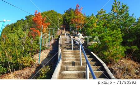 小豆島重岩までの階段1 小豆島重岩までの階段1 71780592