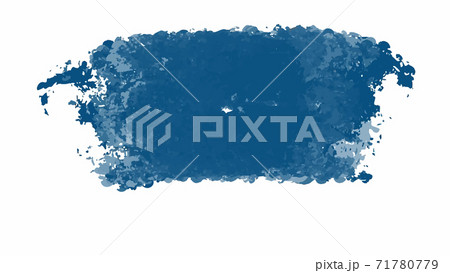 Abstract dark blue watercolor background with space for text or image 71780779