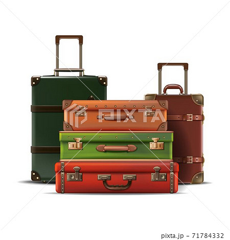 old travel bags