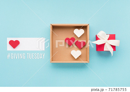 Giving Tuesday philanthropy day after Black Friday shopping 71785755