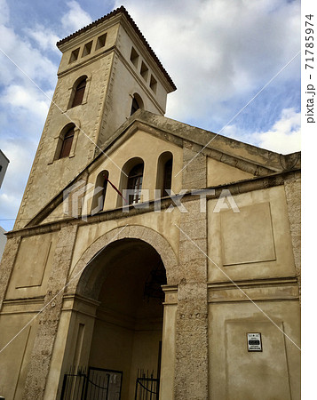 モロッコ アル ジャディーダ ポルトガル教会の写真素材