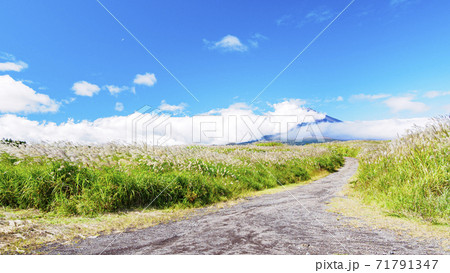 御殿場から見た富士山（秋） 71791347