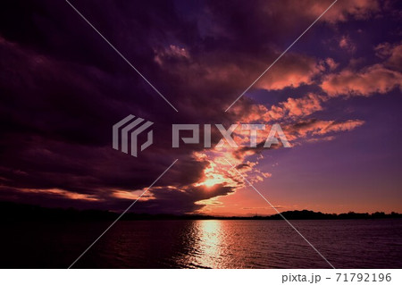 群馬 秋空と夕景 群馬 秋空と夕景 71792196