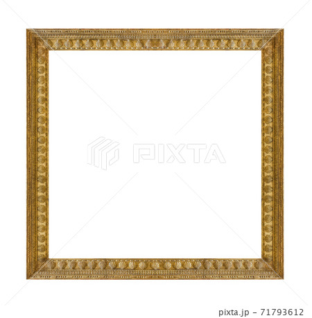 Old wooden picture frame 71793612