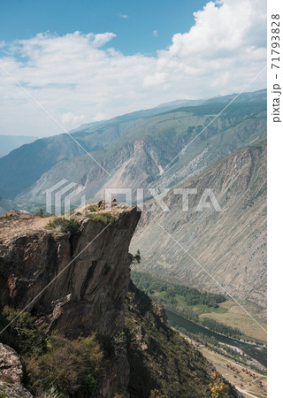 Valley of the river of Chulyshman 71793828