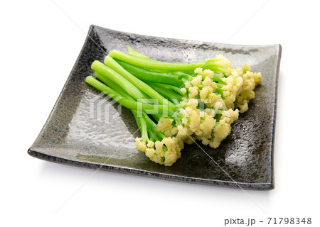 茹でたスティックカリフラワー 茹でたスティックカリフラワー 71798348