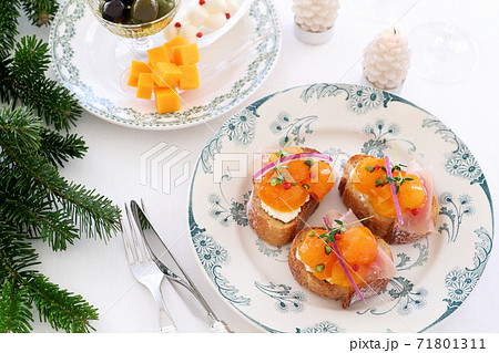 きんかんコンポートのブルスケッタ 71801311