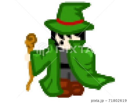 魔法使い（ドット） 71802619