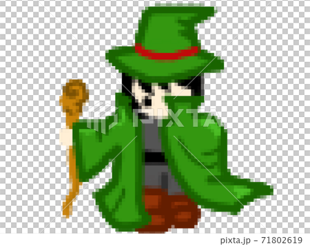 魔法使い（ドット） 71802619