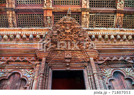 Temple carving, Patan Durbar Square Temple carving, Patan Durbar Square 71807053