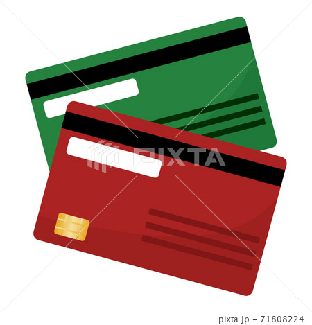 Isolated credit cards 71808224